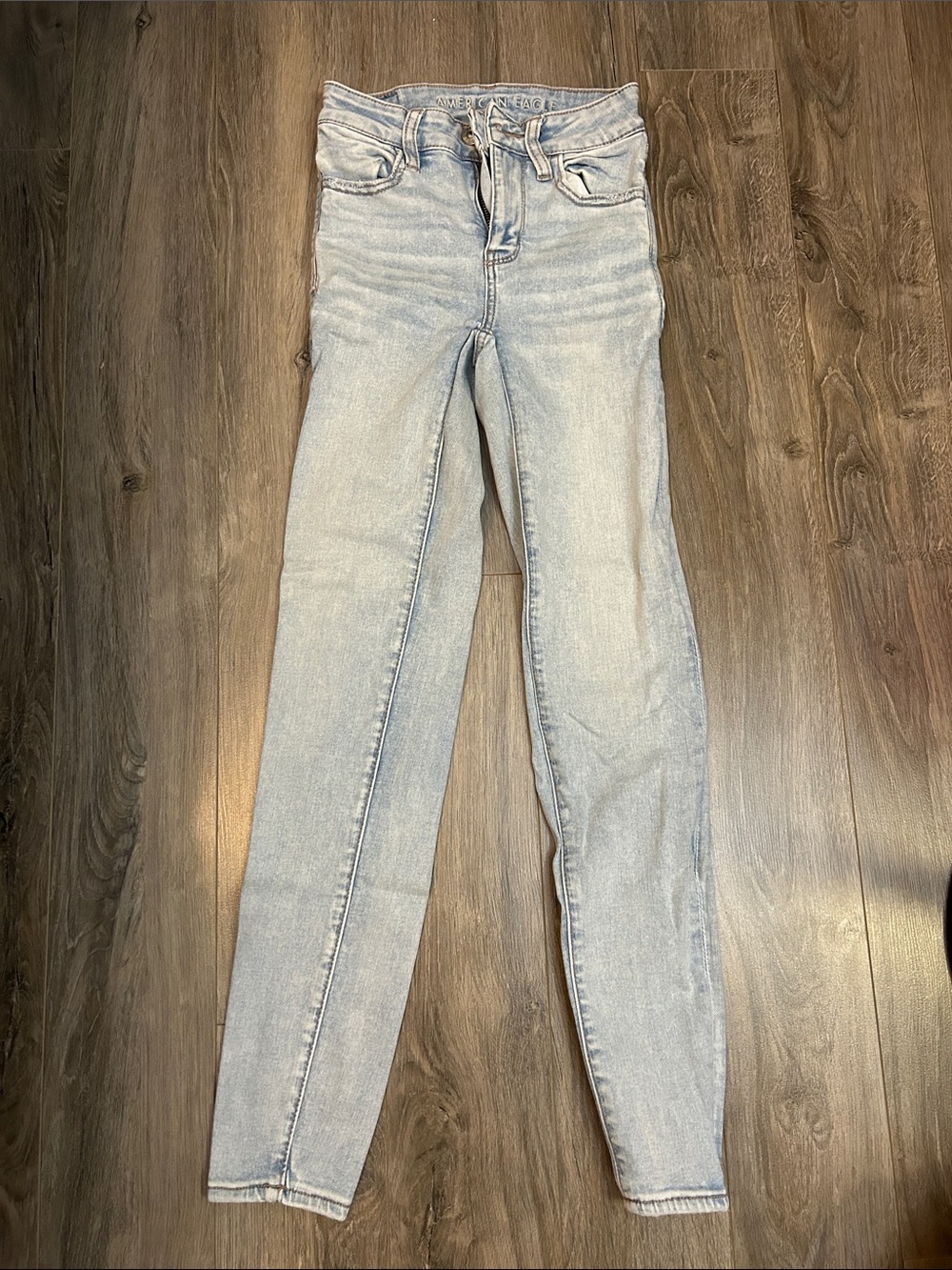 American Eagle Outfitters Light Blue Skinny Jeans